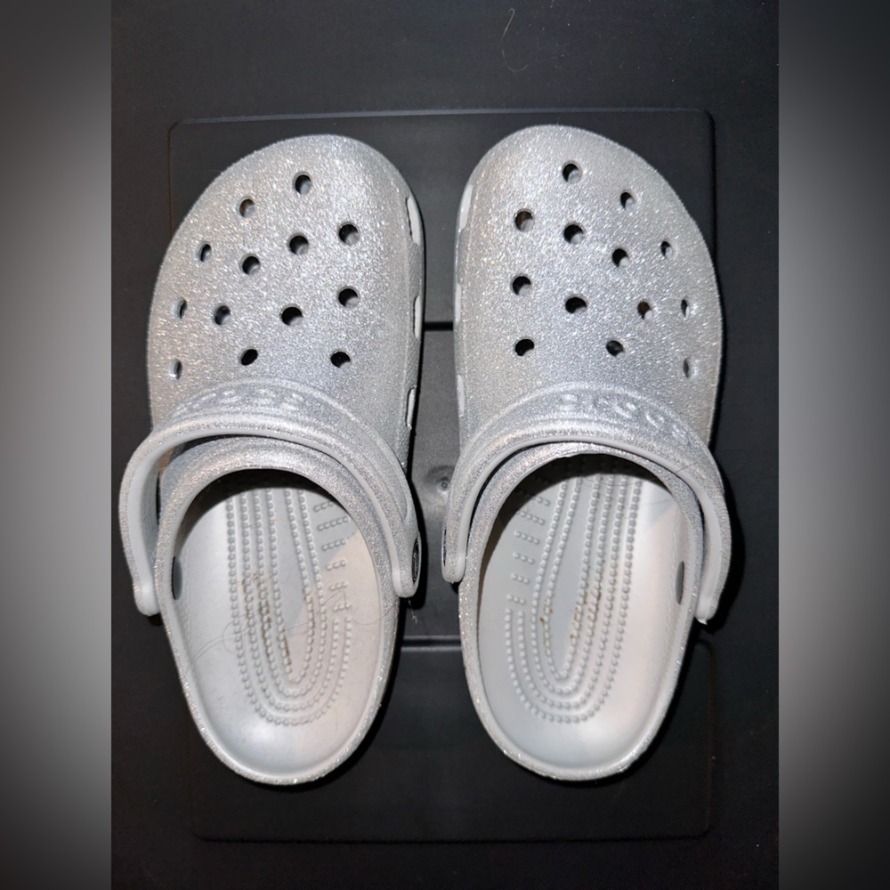 Glittery crocs